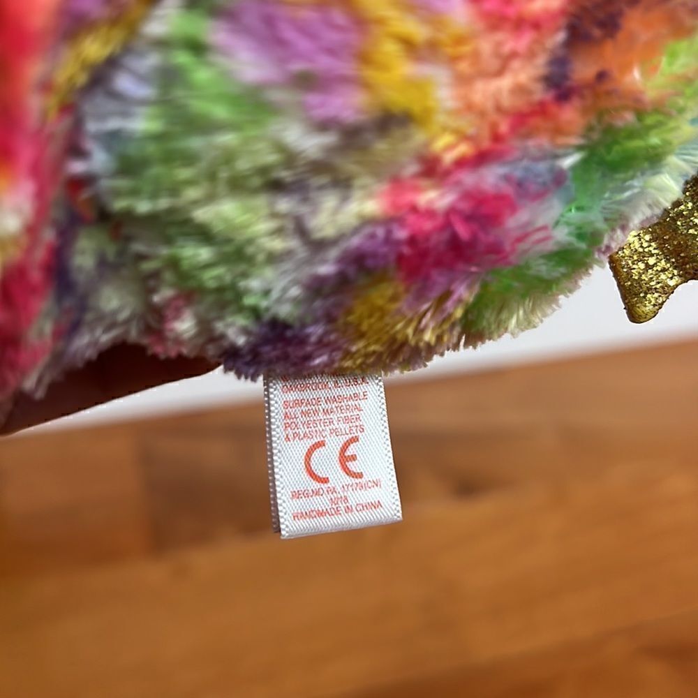 ‎Ty Beanie Boo 'Enchanted' the Unicorn Owl (6 inch) - Picture 6 of 6